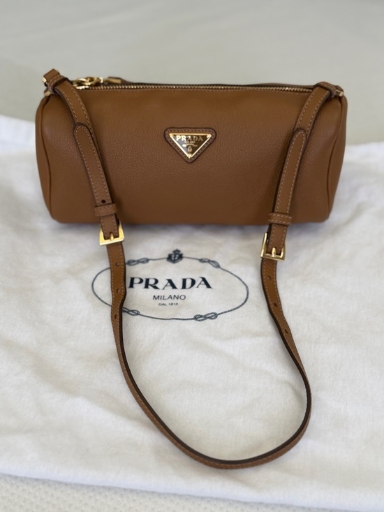 Prada Handbags - Prada Caramel Leather Bag